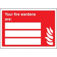 Your Fire Wardens Are (Space for 3 People) - TESTTTTT!!!!! 