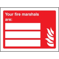 Your Fire Marshals Are (Space for 3 People) - TESTTTTT!!!!! 