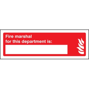 Fire Marshal for this Department Is - TESTTTTT!!!!! 