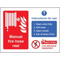 Manual Fire Hose Reel with Instructions for Use Manual Fire Hose Reel with Instructions for Use
