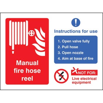 Manual Fire Hose Reel with Instructions for Use Manual Fire Hose Reel with Instructions for Use
