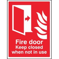 Fire Door Keep Closed when Not in Use Fire Door Keep Closed when Not in Use