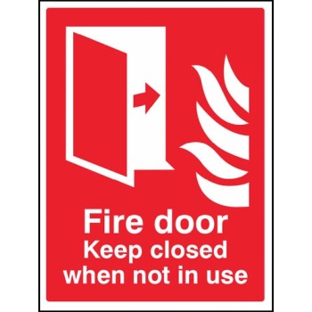 Fire Door Keep Closed when Not in Use Fire Door Keep Closed when Not in Use