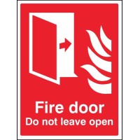 Fire Door Do Not Leave Open Fire Door Do Not Leave Open
