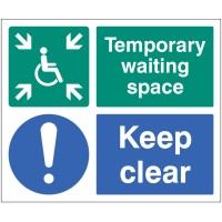 Temporary Waiting Space - Keep Clear - TESTTTTT!!!!! Temporary Waiting Space - Keep Clear - TESTTTTT!!!!!