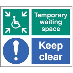 Temporary Waiting Space - Keep Clear - TESTTTTT!!!!! Temporary Waiting Space - Keep Clear - TESTTTTT!!!!!