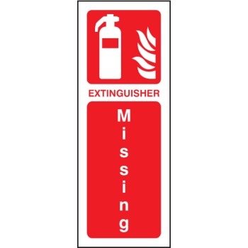 Extinguisher Missing Extinguisher Missing