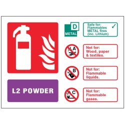 L2 Powder Extinguisher Identification Sign - TESTTTTT!!!!! L2 Powder Extinguisher Identification Sign - TESTTTTT!!!!!