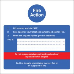 Fire Action - Hotel Sign - TESTTTTT!!!!! Fire Action - Hotel Sign - TESTTTTT!!!!!