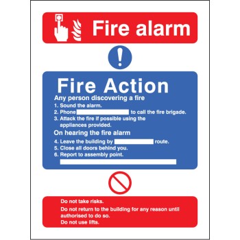 Fire Action / Call Point without Lift Fire Action / Call Point without Lift