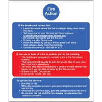 Fire Action Notice (Stay Put) for Flats Fire Action Notice (Stay Put) for Flats
