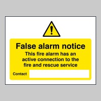 False Alarm Notice False Alarm Notice
