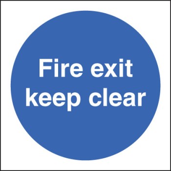 Fire Exit Keep Clear - TESTTTTT!!!!! 