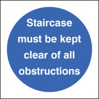 Staircase Must be Kept Clear of All Obstructions - TESTTTTT!!!!! Staircase Must be Kept Clear of All Obstructions - TESTTTTT!!!!!