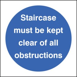 Staircase Must be Kept Clear of All Obstructions - TESTTTTT!!!!! Staircase Must be Kept Clear of All Obstructions - TESTTTTT!!!!!