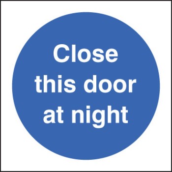 Close this Door At Night - TESTTTTT!!!!! 