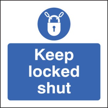 Keep Locked Shut - TESTTTTT!!!!! Keep Locked Shut - TESTTTTT!!!!!