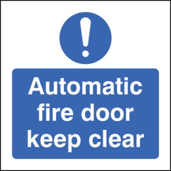 Automatic Fire Door Keep Clear - TESTTTTT!!!!! Automatic Fire Door Keep Clear - TESTTTTT!!!!!