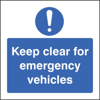 Keep Clear for Emergency Vehicles - TESTTTTT!!!!! Keep Clear for Emergency Vehicles - TESTTTTT!!!!!