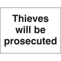 Thieves Will be Prosecuted - TESTTTTT!!!!! 