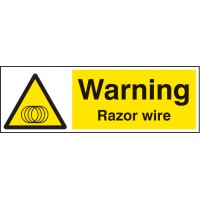 Warning - Razor Wire - TESTTTTT!!!!! Warning - Razor Wire - TESTTTTT!!!!!