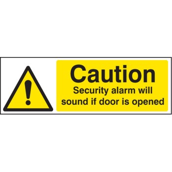 Caution - Security Alarm Will Sound If Door Is Opened - TESTTTTT!!!!! Caution - Security Alarm Will Sound If Door Is Opened - TESTTTTT!!!!!