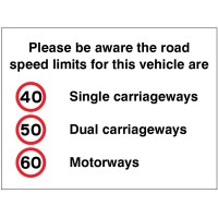 Please be Aware the Road Speed Limits for this Vehicle Are 40 - 50 - 60mph - TESTTTTT!!!!! Please be Aware the Road Speed Limits for this Vehicle Are 40 - 50 - 60mph - TESTTTTT!!!!!