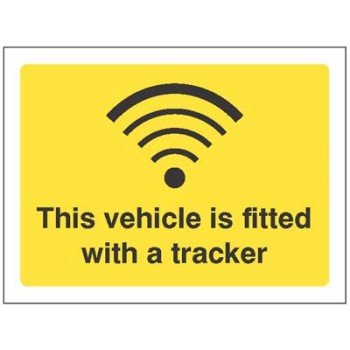 This Vehicle is Fitted with a Tracker This Vehicle is Fitted with a Tracker