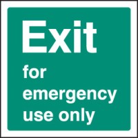 Exit for Emergency Use - TESTTTTT!!!!! Exit for Emergency Use - TESTTTTT!!!!!