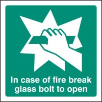 In Case of Fire Break Glass Bolt to Open - TESTTTTT!!!!! In Case of Fire Break Glass Bolt to Open - TESTTTTT!!!!!