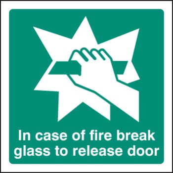 Break Glass to Release Door - TESTTTTT!!!!! 