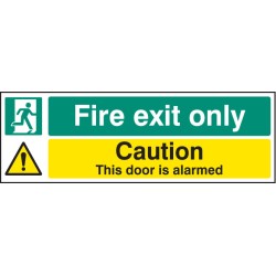 Fire Exit Only Caution - this Door Is Alarmed - TESTTTTT!!!!! Fire Exit Only Caution - this Door Is Alarmed - TESTTTTT!!!!!