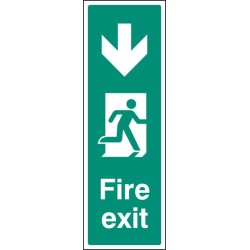 Fire Exit - Down (Portrait) - TESTTTTT!!!!! Fire Exit - Down (Portrait) - TESTTTTT!!!!!