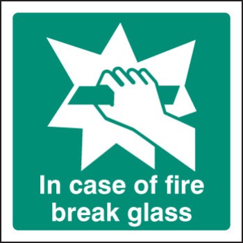 In Case of Fire Break Glass - TESTTTTT!!!!! 