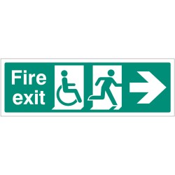 Disabled Fire Exit - Arrow Right - TESTTTTT!!!!! Disabled Fire Exit - Arrow Right - TESTTTTT!!!!!