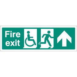 Disabled Fire Exit - Arrow Up / Straight On - TESTTTTT!!!!! Disabled Fire Exit - Arrow Up / Straight On - TESTTTTT!!!!!
