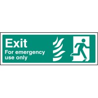 HTM Exit for Emergency Use Only - Right - TESTTTTT!!!!! 