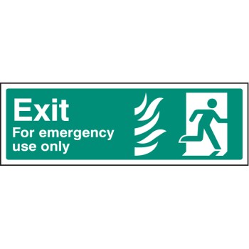HTM Exit for Emergency Use Only - Right - TESTTTTT!!!!! 