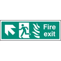 HTM Fire Exit - Arrow Up Left - TESTTTTT!!!!! 