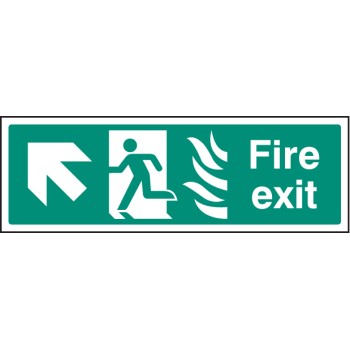 HTM Fire Exit - Arrow Up Left - TESTTTTT!!!!! 