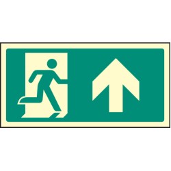 Intermediate Fire Exit Marker - Arrow Up / Straight On - TESTTTTT!!!!! Intermediate Fire Exit Marker - Arrow Up / Straight On - TESTTTTT!!!!!