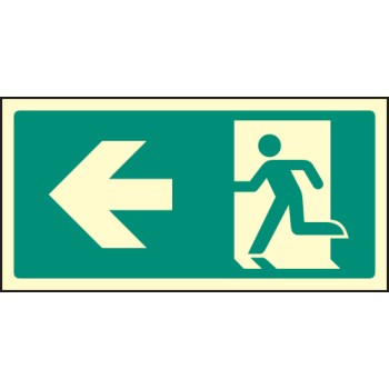 Intermediate Fire Exit Marker - Arrow Left - TESTTTTT!!!!! Intermediate Fire Exit Marker - Arrow Left - TESTTTTT!!!!!