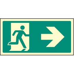 Intermediate Fire Exit Marker - Arrow Right - TESTTTTT!!!!! Intermediate Fire Exit Marker - Arrow Right - TESTTTTT!!!!!