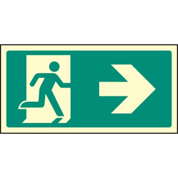 Intermediate Fire Exit Marker - Arrow Right - TESTTTTT!!!!! Intermediate Fire Exit Marker - Arrow Right - TESTTTTT!!!!!