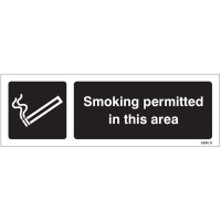 Smoking Permitted in this Area Smoking Permitted in this Area