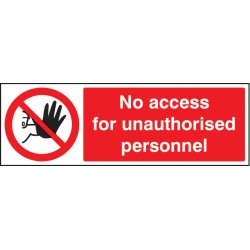 No Access for Unauthorised Personnel - TESTTTTT!!!!! No Access for Unauthorised Personnel - TESTTTTT!!!!!