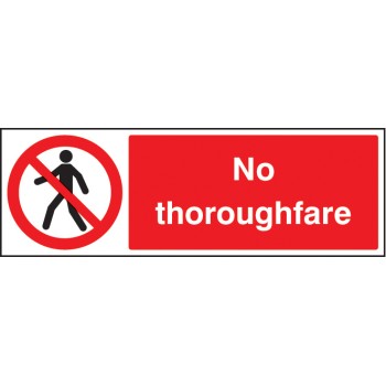 No Thoroughfare - TESTTTTT!!!!! 
