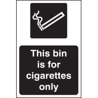 This Bin Is for Cigarettes Only - TESTTTTT!!!!! This Bin Is for Cigarettes Only - TESTTTTT!!!!!