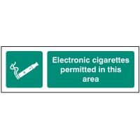Electronic Cigarettes Permitted in this Area Electronic Cigarettes Permitted in this Area