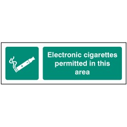 Electronic Cigarettes Permitted in this Area Electronic Cigarettes Permitted in this Area